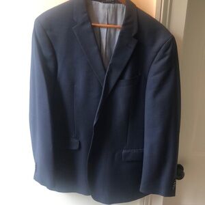 Navy Blue Tommy Hilfiger Sport Coat (100% wool, men’s size 44R)